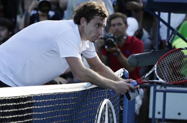 Ernestas Gulbis pralaimėjo antrajame "US Open" turnyro rate