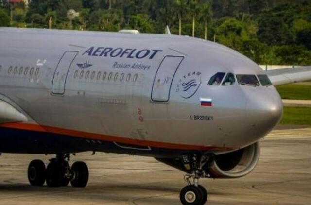 ES sankcijos „Aeroflot“ privertė atsisakyti pigių skrydžių