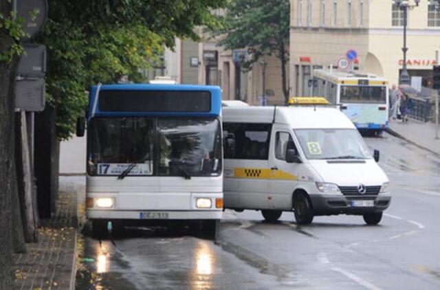 Imsis drausminti "maršrutininkus"