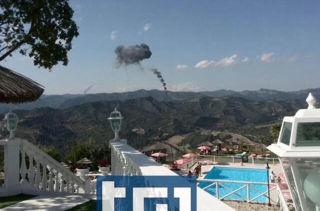 Italijoje ore susidūrė du naikintuvai