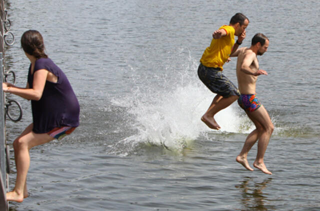 Karščiai trauksis nenoriai