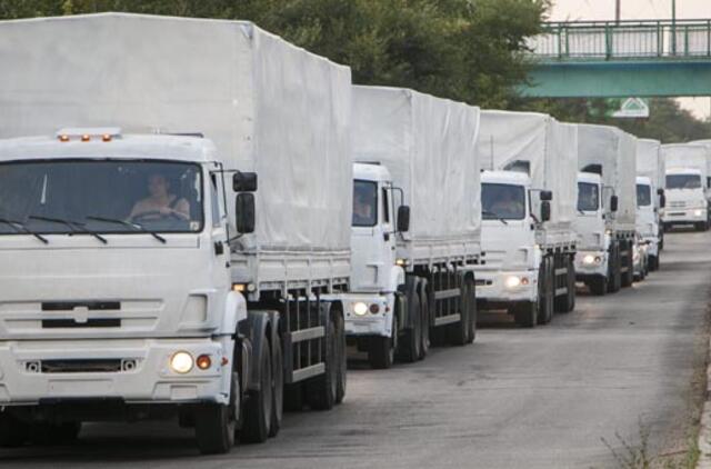 Kijevas įvardijo sąlygas Rusijos pagalbos vilkstinei priimti