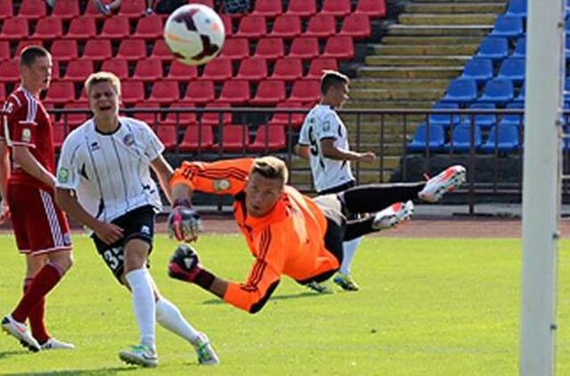 "Klaipėdos granitas" įveikė "Ekrano" futbolininkus
