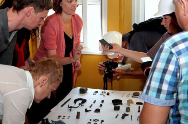 Piliavietėje archeologus džiugina gausūs radiniai