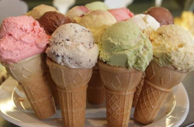 Lietuvoje populiariausi iš pieno miltelių pagaminti ledai