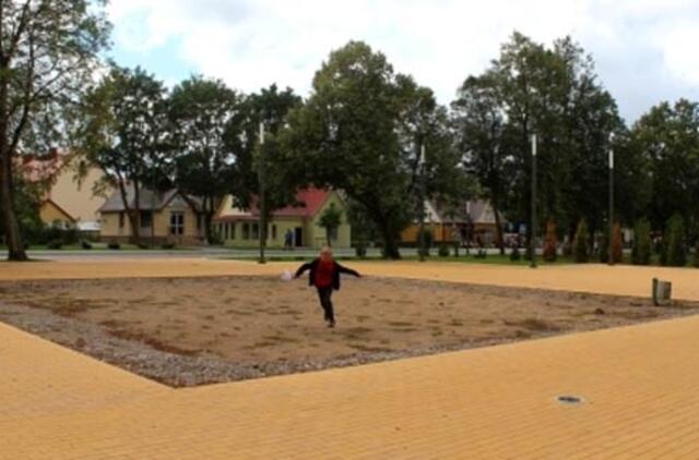 Palangos iždą pildys šokantis fontanas