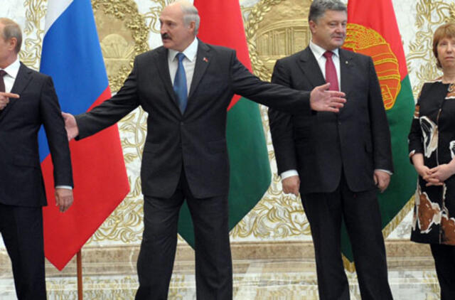 Petro Porošenka: siekiant nutraukti mūšius bus sudarytas veiksmų planas