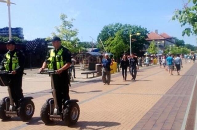 Poilsiautojai maitina pajūrio vagis