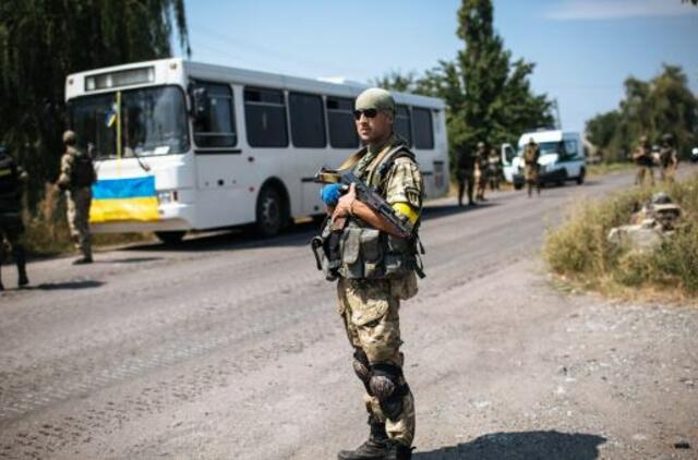 Ukraina: separatistų surengtoje pasaloje žuvo 12 "Dešiniojo sektoriaus" kovotojų