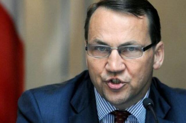 Ukrainos krizės akivaizdoje Radoslavas Sikorskis Lietuvai tapo geras