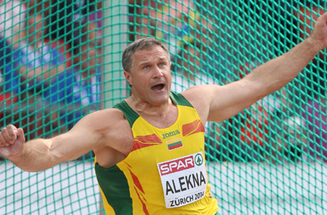 Virgilijui Aleknai Europos čempionate nepavyko peržengti 60 m ribos