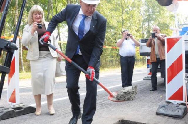 Baigta kelio Smiltynė-Nida rekonstrukcija