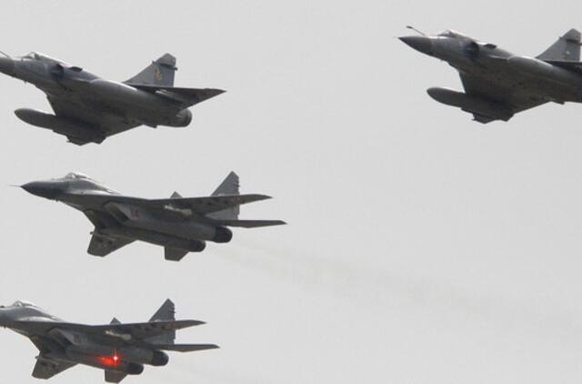 Baltijos šalių oro erdvės apsaugą perėmė Portugalijos ir Kanados kariai