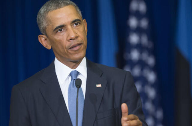 Barakas Obama Baltijos šalims: su NATO niekada nebeprarasite savo nepriklausomybės