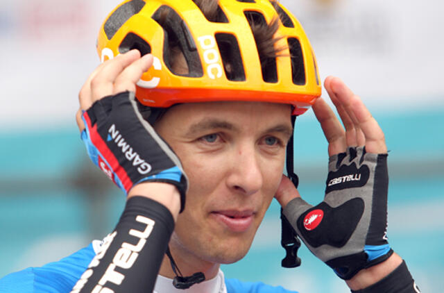 Dviratininkas Ramūnas Navardauskas lenktynėse Kanadoje finišavo ketvirtas