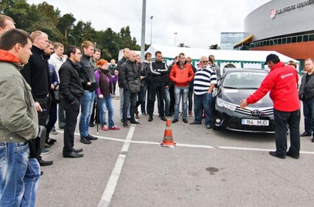 Klaipėdoje - geriausiojo vairuotojo rinkimų batalijos