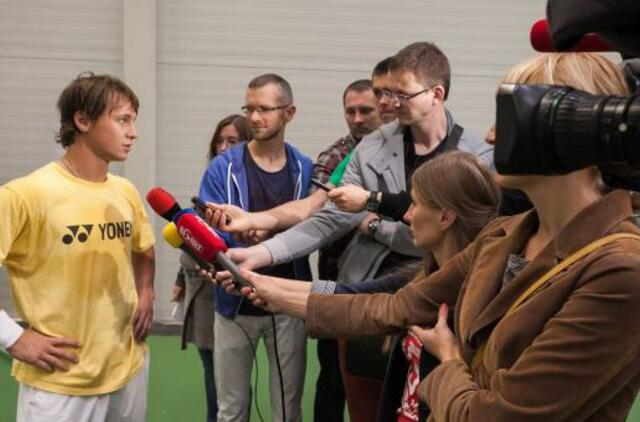 Lietuvos vyrų teniso rinktinė Sarajeve sieks istorinės pergalės