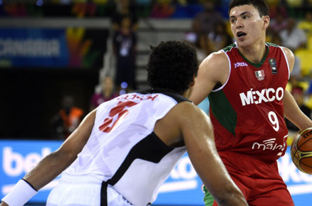 Meksikos rinktinė iškovojo pirmąją pergalę pasaulio krepšinio čempionate