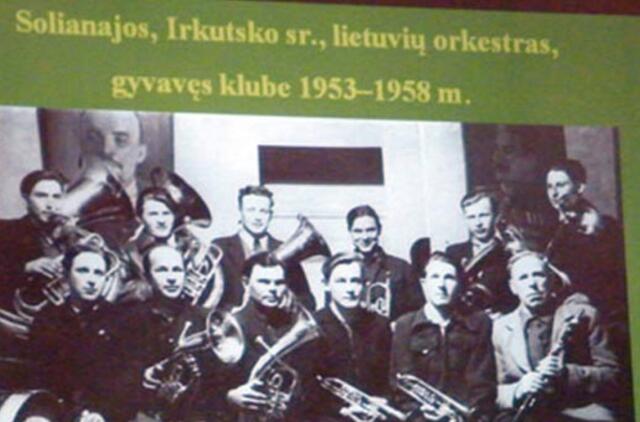 Muzikuoti žmonės nenustojo ir Sibire