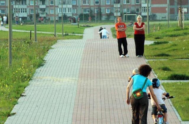 Nenori šunų Sąjūdžio parke