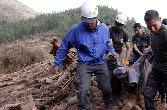 Per žemės drebėjimą Peru žuvo mažiausiai aštuoni žmonės