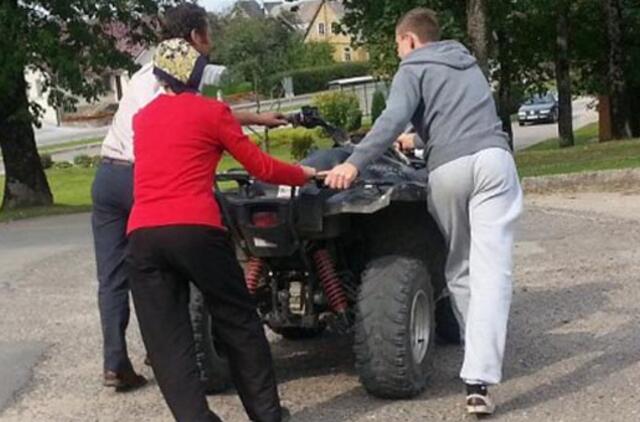 Po keturračio avarijos vairuotojas komoje