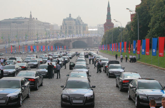 Rusija ir ES sukryžiuoja kardus PPO dėl automobilių pardavimo