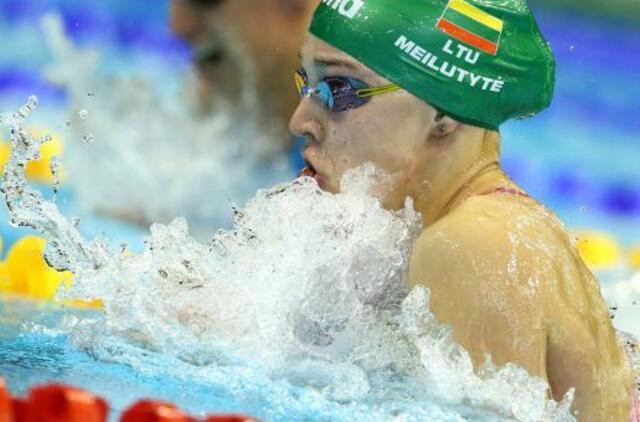 Rūta Meilutytė iškovojo pergalę Singapūre