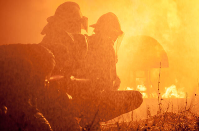 Šilalės rajone sudegė žmogus