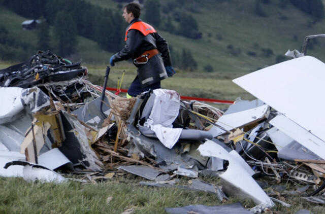 Slovėnijoje sudužus nedideliam lėktuvui žuvo trys žmonės