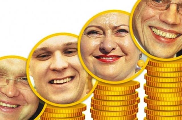 Vieni svajonių algą gauna, kiti apie ją tik svajoja