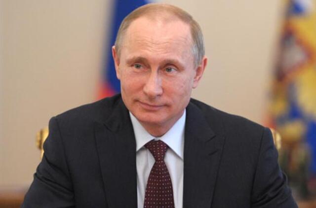 Vladimiras Putinas: sveikas protas nugalės ir sankcijos baigsis