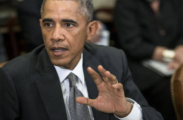 Barakas Obama: Ebolos epidemijos rizika JAV yra "nepaprastai maža"