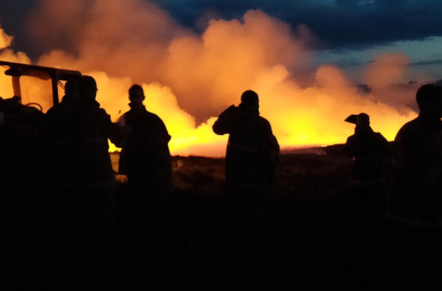 Gaisro Kruonyje metu žuvo du vyrai