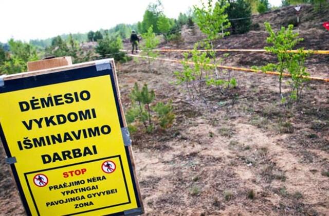 Klaipėdos rajone - 2 tūkst. artilerijos sviedinių