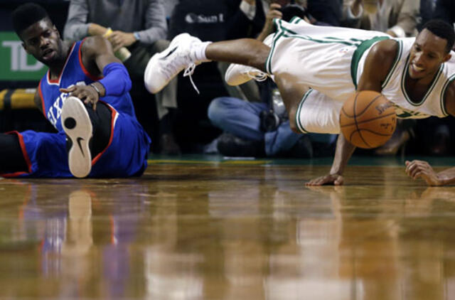 NBA ikisezoninėse rungtynėse didžiausią pergalę šventė "Celtics" klubas