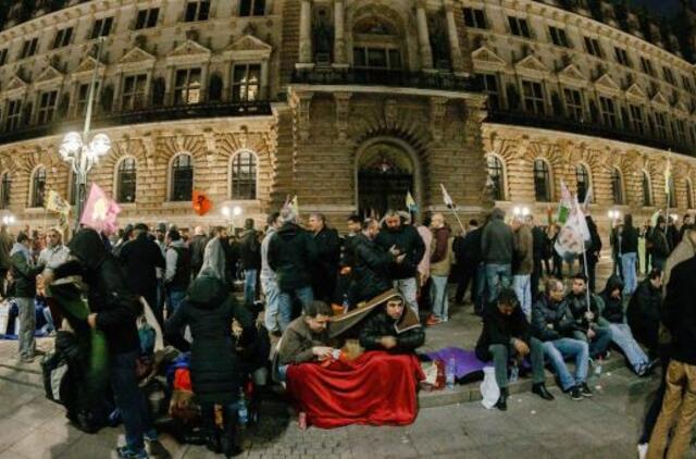 Vokietijoje sukilo kurdai, yra sužeistų