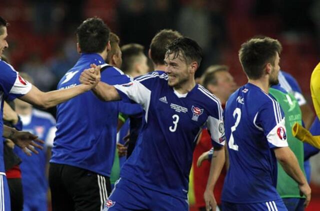 Farerų salų futbolininkai išvykoje 1:0 nugalėjo Graikijos rinktinę