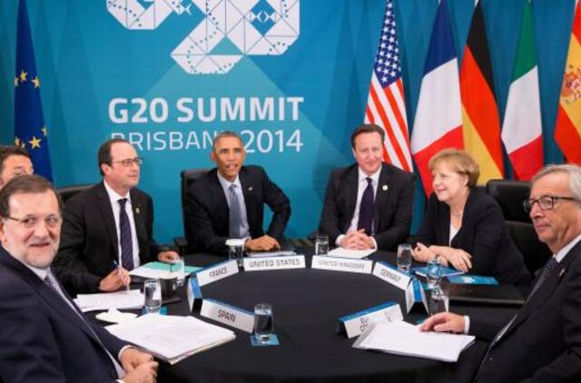 G20 susitikime aptarti ekonominiai įsipareigojimai