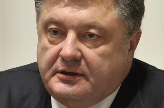 Kijevas pasipiktino separatistų vadeivos iššūkiu Petro Porošenkai