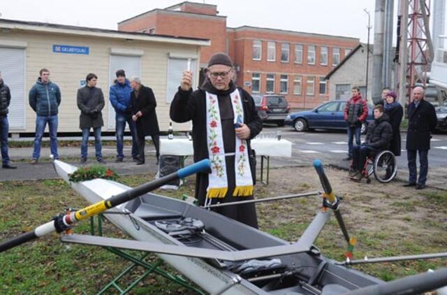 Klaipėdos irklavimo bazėje - krikštynos