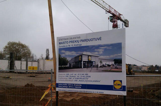 Kretingoje jau dygsta "Lidl"