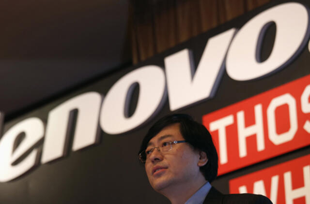 "Lenovo" grynasis pelnas per ketvirtį išaugo 19 proc.