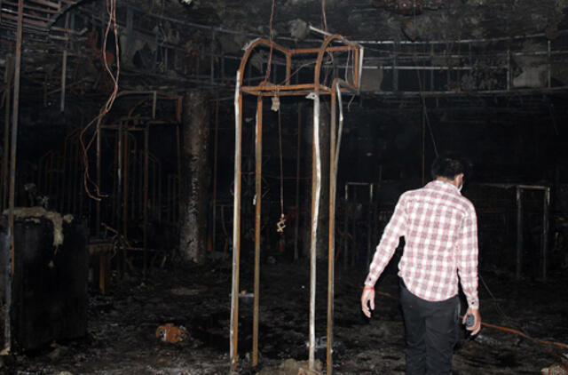 Per gaisrą Kambodžos naktiniame klube žuvo penki žmonės