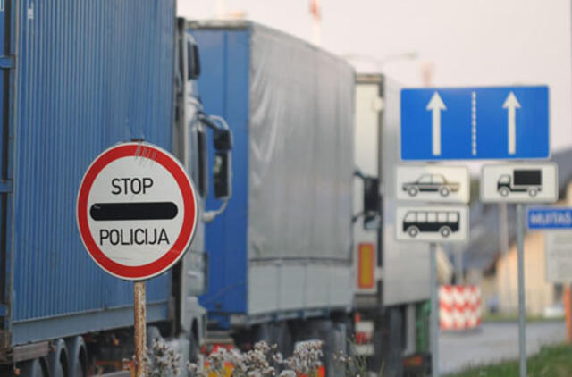 Per Lietuvą gabena "embargo" produkciją?