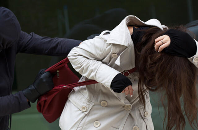 Praeiviai sulaikė vieną iš moterį apiplėšusių vagių