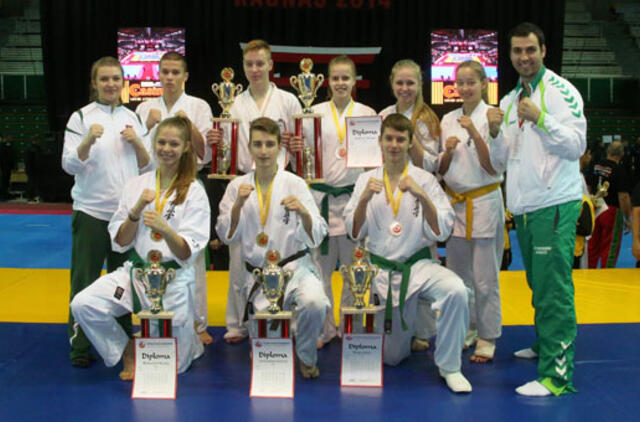 "Shodaniečių" aukso medaliai Europos čempionate