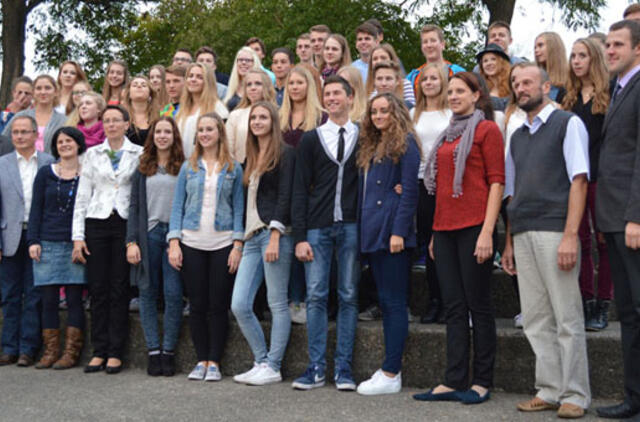 Tarptautiniame projekte - ir pramogos, ir darbas