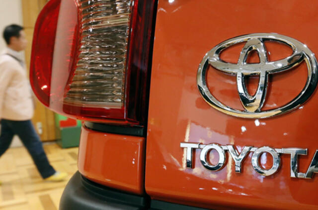 "Toyota" pardavimai Kinijoje gerokai išaugo