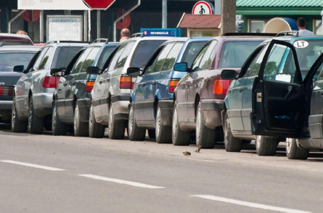 Transporto situacija pasienyje su Rusija nesikeičia